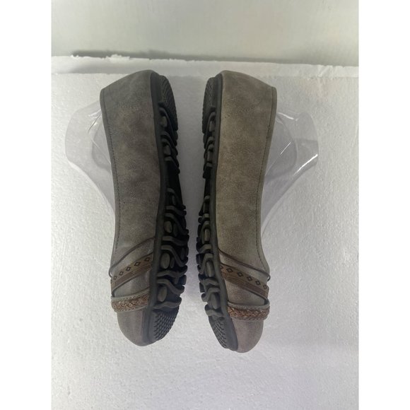 PoP womens Gazer size 11 M Memory Foam grey slip on casual comfort - Picture 4 of 16